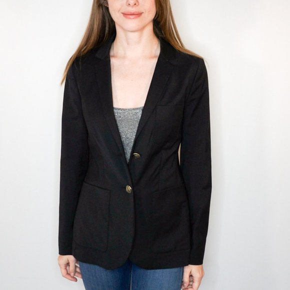 Talula Jackets & Blazers - TALULA Aritzia Black Wool-Blend Blazer